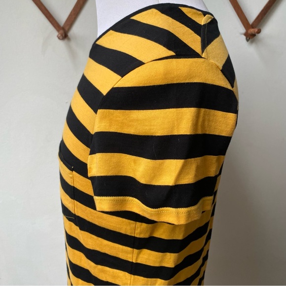 Saint Laurent Paris Striped Pocket Tee Mens Small - Picture 6 of 14